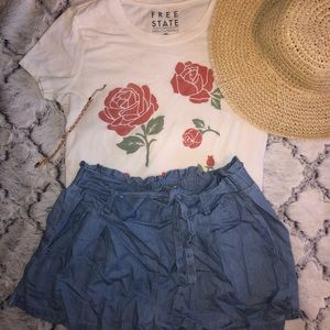 Aeropostale Free State Rose Tee
